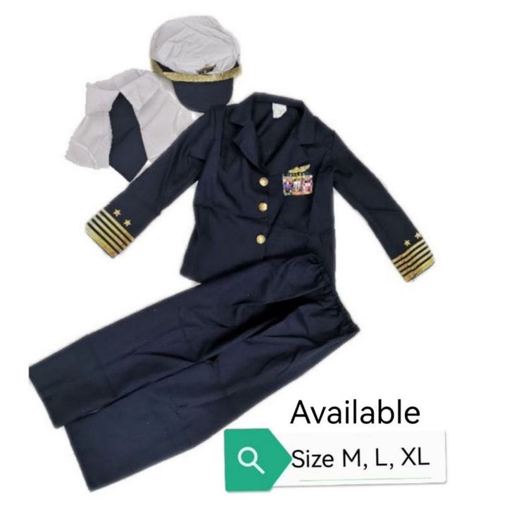 Costume Occupation (Sizes)[Doctor,AirForce,Pollice,Soldier,Navy,Nurse,Lawyer,Fireman,Pilot]