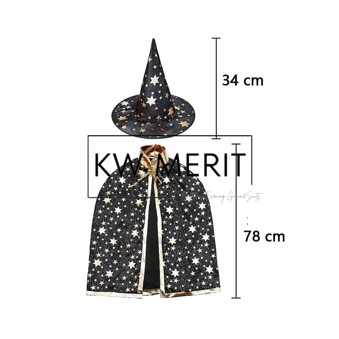 Halloween Kids Colorful Shining Cape