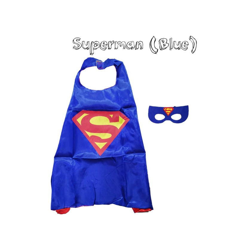 Super Hero Cape with Mask (Kids Party)