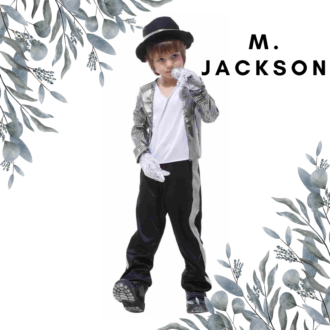 Costume Micheal Jackson Kids (2Y - 8Y)