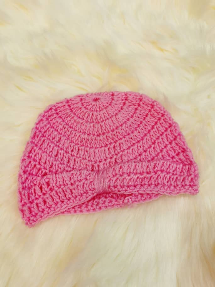 100% Handmade Knit Turban (Toddler) - Plain Series