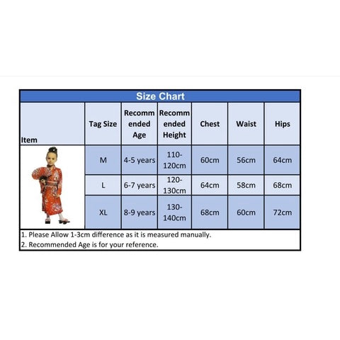 New Kids & Adults Kimono Print Bathrobe Girl Women Princess Dress Show Dress Cute Bow robe set