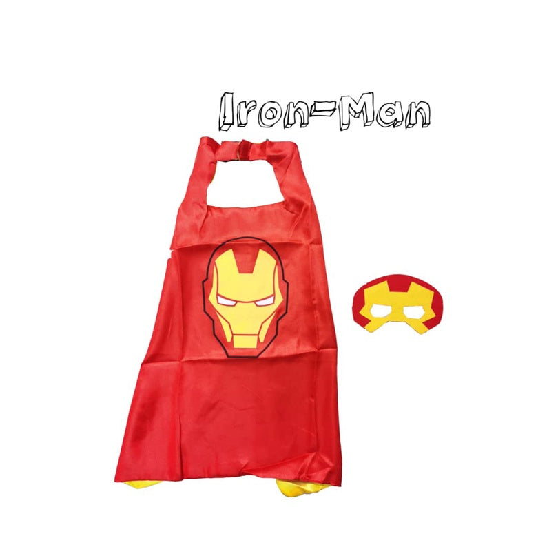 Super Hero Cape with Mask (Kids Party)