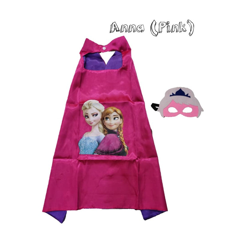 Super Hero Cape with Mask (Kids Party)