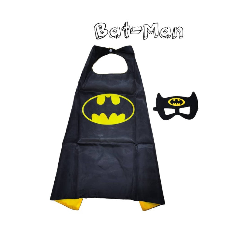 Super Hero Cape with Mask (Kids Party)