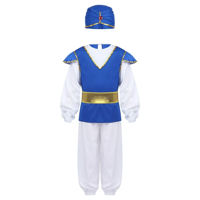 Arabian Costume, Jasmine Little Warrior Cosplay kids