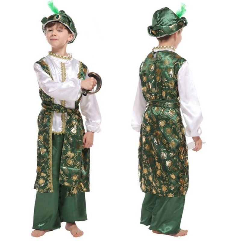 Arabian Costume, Jasmine Little Warrior Cosplay kids