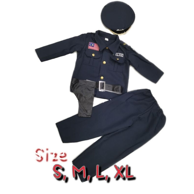 Baju Perkerjaan Budak Bendera Malaysia Askar Police, Bomba, Navy Occupation Uniform Malaysia Flag