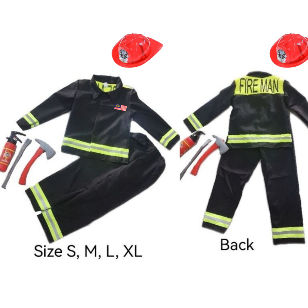 Kids Occupation Costumes Baju Cita-cita Budak[Doctor,Surgeon,Astronaut,Fireman,Police,Soldier,Racer,Chef,SWAT]