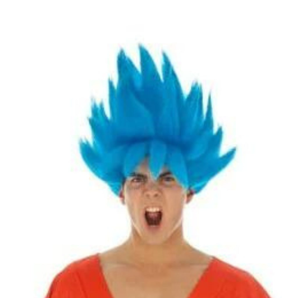 Kids Anime Football Fan Wig Cheap African Clown Wig Party Synthetic Halloween Carnival Hair Wednesday Goku Mermaid