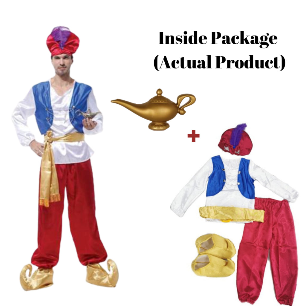 Costume Prince/King/Aladdin(Kids and Adults)