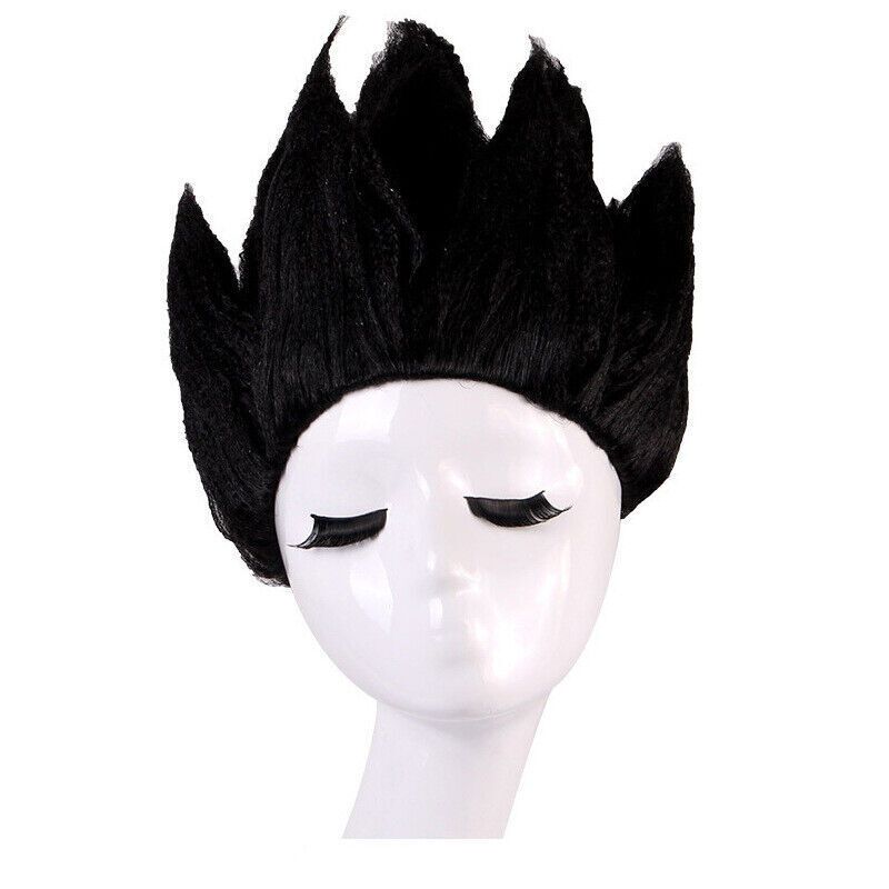 Kids Anime Football Fan Wig Cheap African Clown Wig Party Synthetic Halloween Carnival Hair Wednesday Goku Mermaid