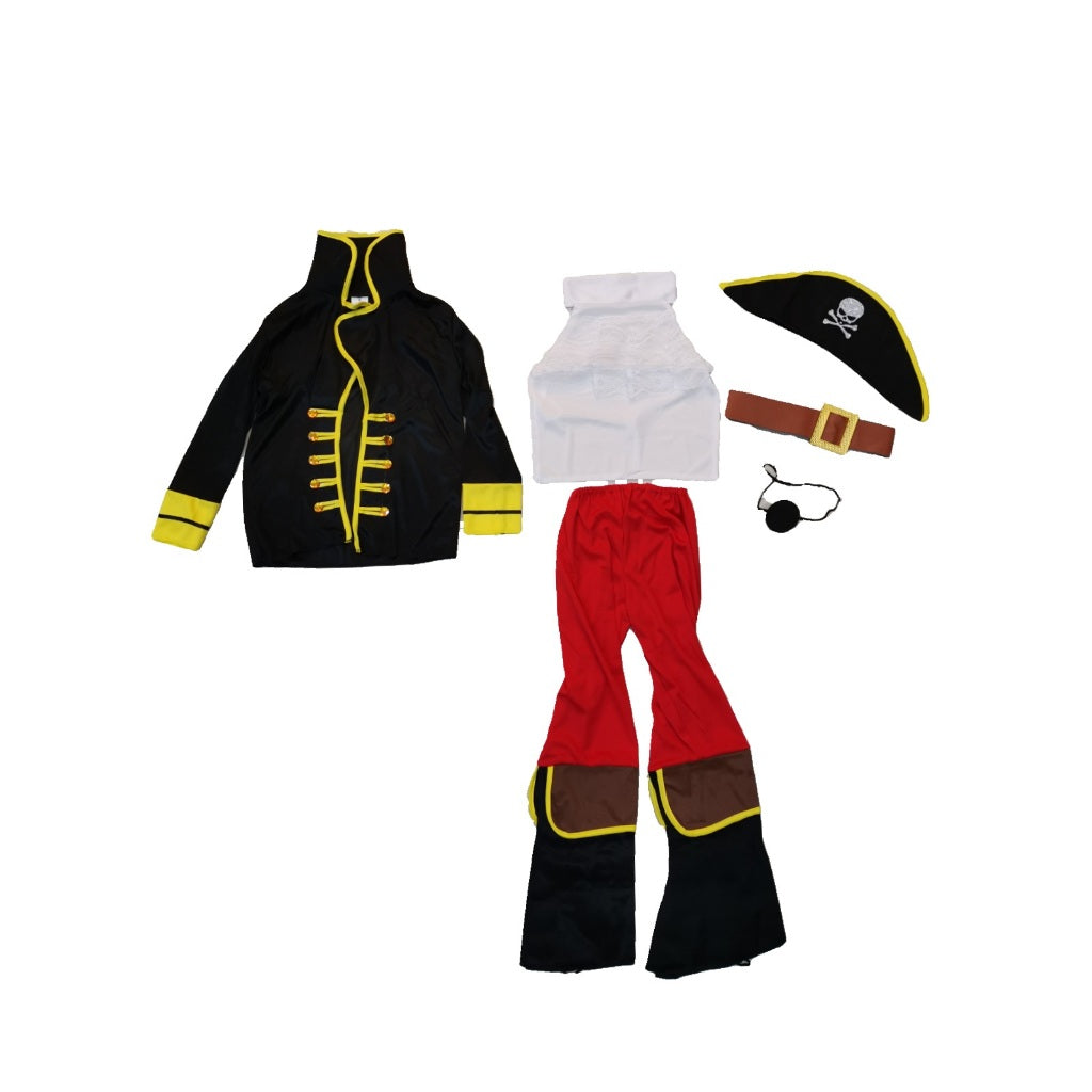 Costume Halloween Pirate Cosplay Unisex Event Party Kids & Adults