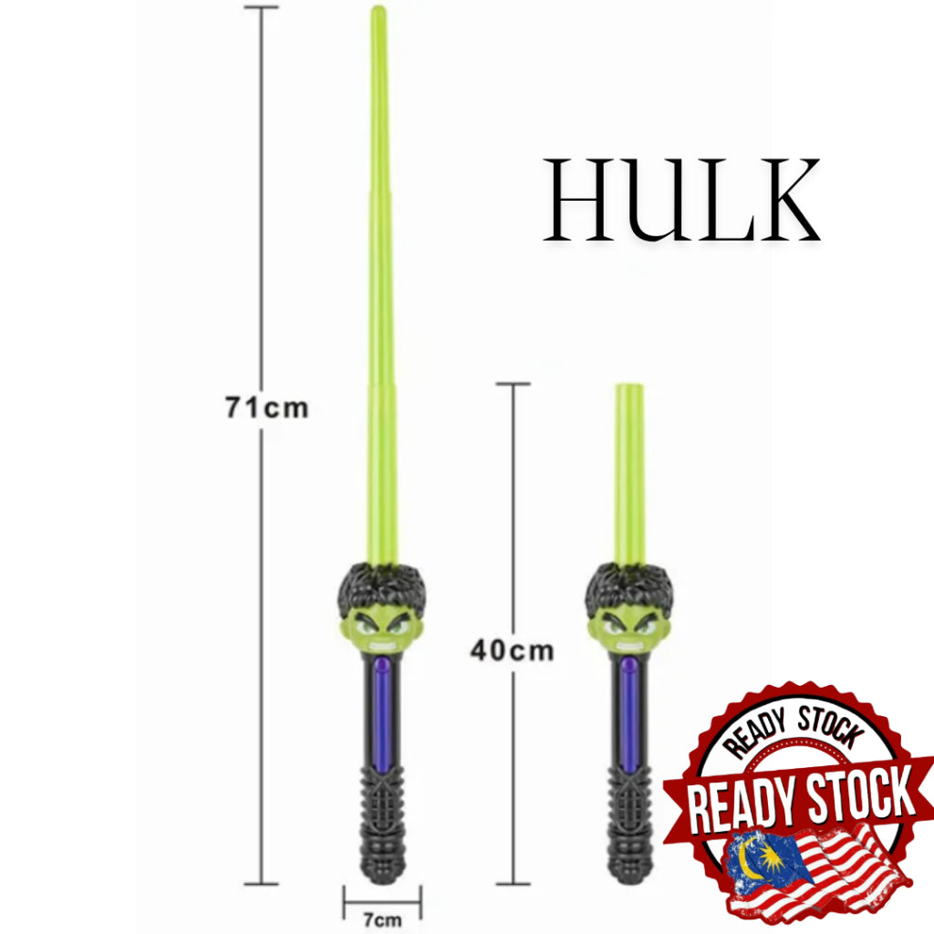 LED Light samuraii light sworrd kids cosplay costume props event halloween party light saber starwar