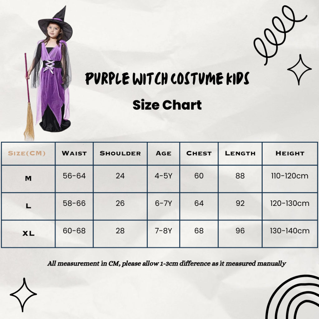 Little Witch and Halloween Girl Red Skeleton Costumes Kids Cosplay Event Party