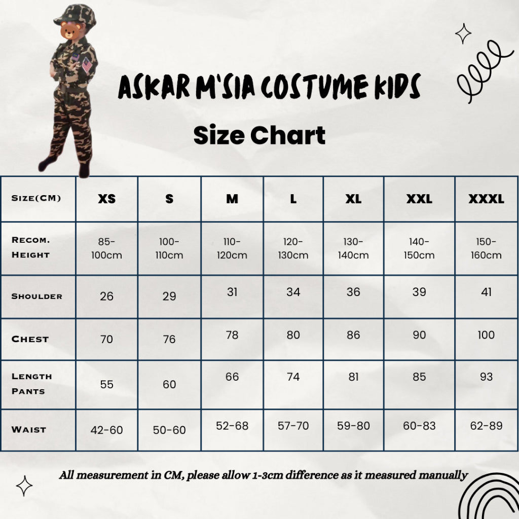 Kids Captain Pilot Halloween Cosplay Costume Boy & Girl Askar Doktor Birthday event party