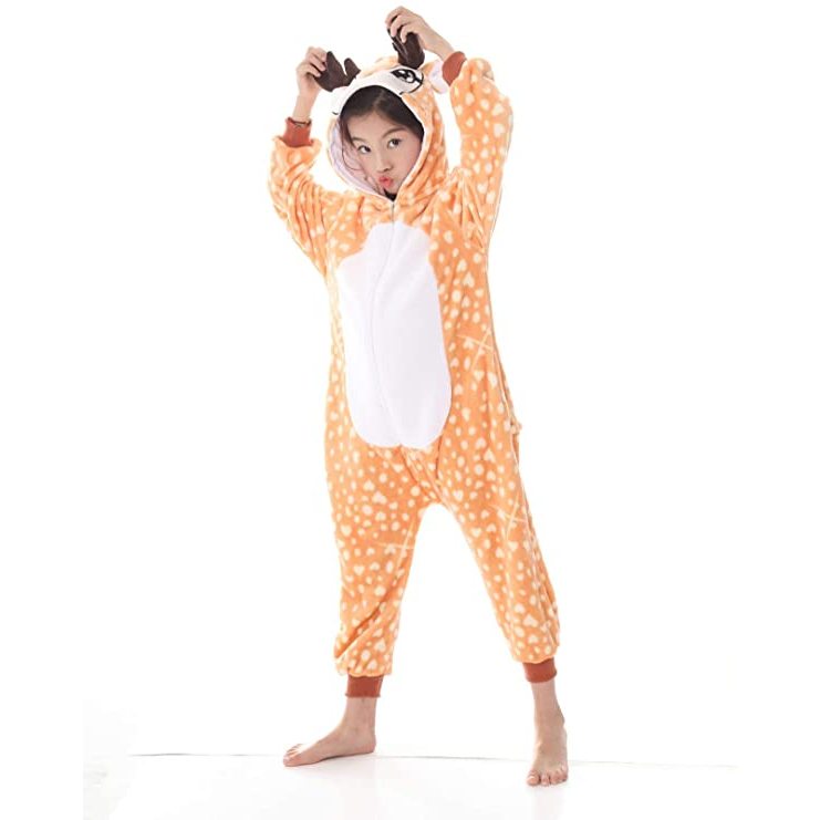 Costume Unicorn, Dinosaur, Lion, Tiger, Leopard, Deer Kids Cosplay Event Party Halloween