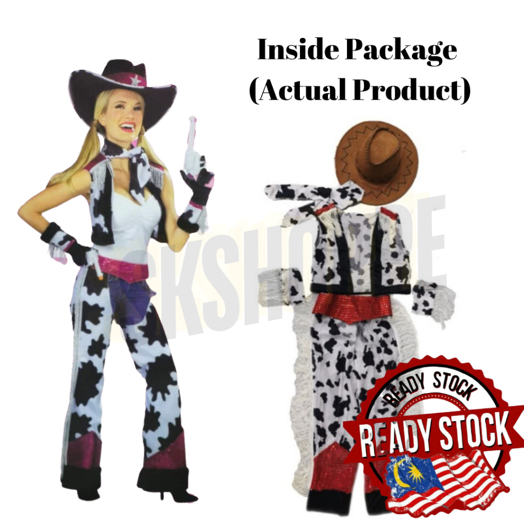 Western Cowboy Toystory Costume Cosplay Cartoon Toddler Cowboy Costume Halloween Birthday西方牛仔 Malaysia Ready Stock