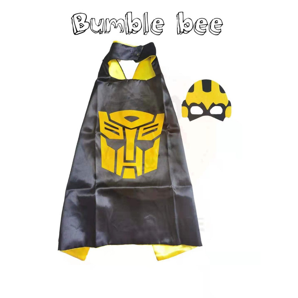 Super Hero Cape with Mask (Kids Party)