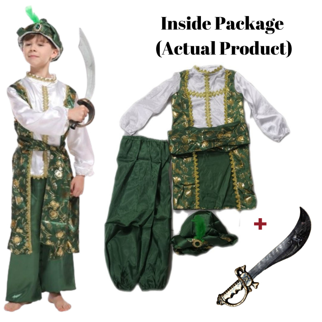 Costume Prince/King/Aladdin(Kids and Adults)