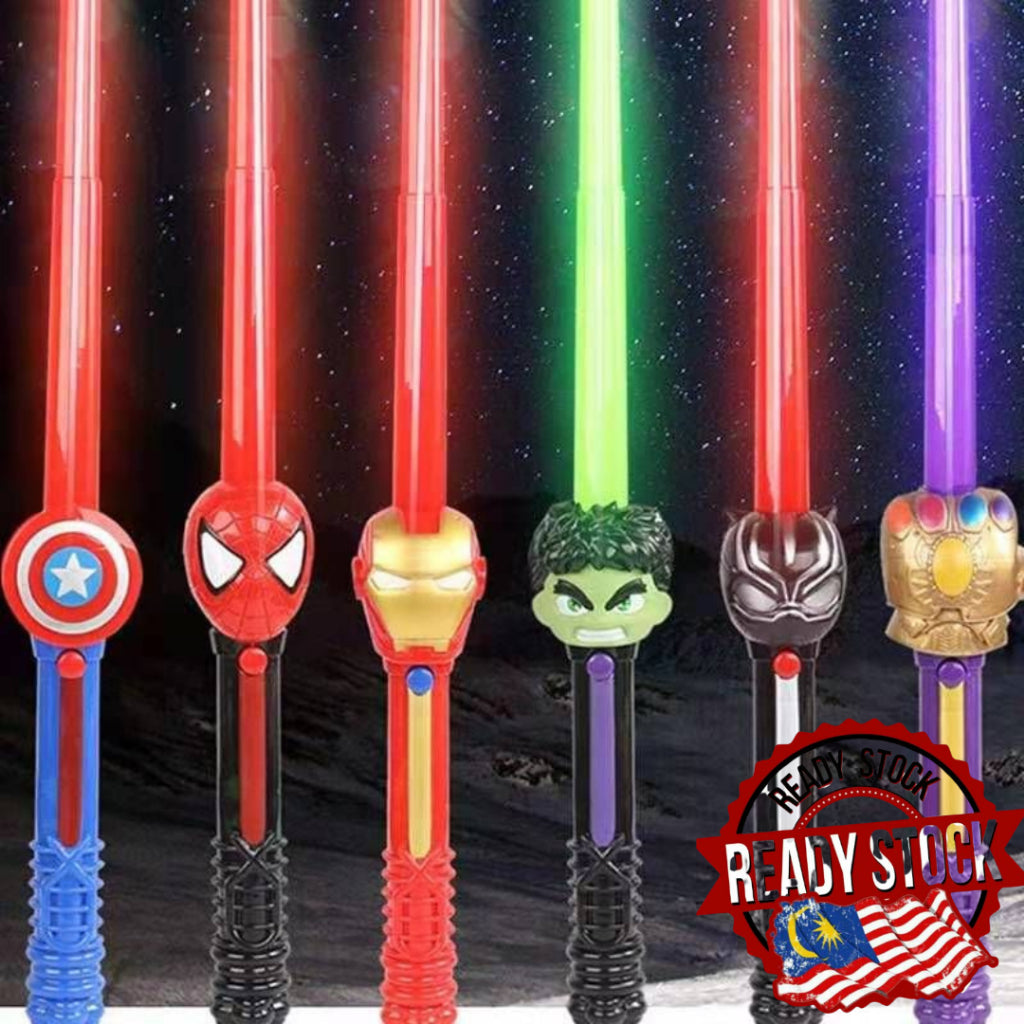 LED Light samuraii light sworrd kids cosplay costume props event halloween party light saber starwar