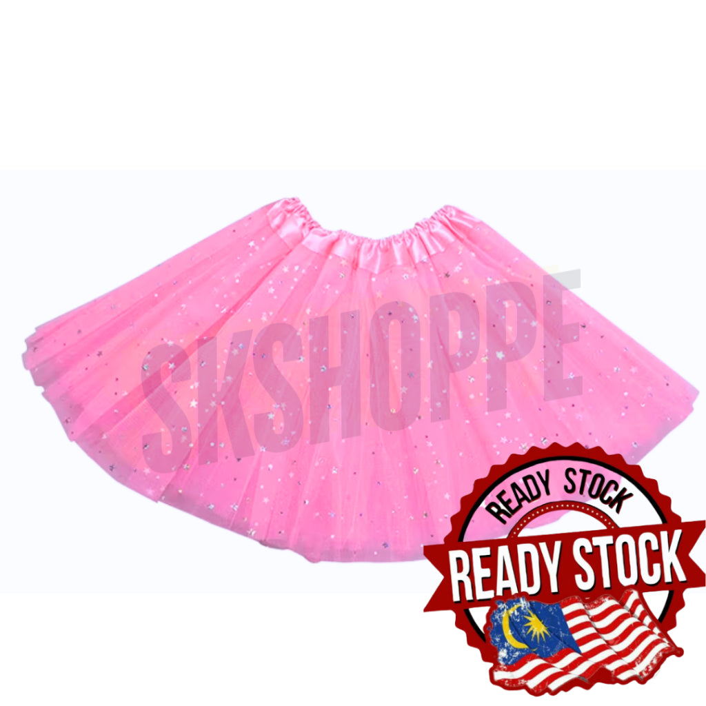 Candy Color Multicolor Skirt Girls Rainbow Tutu Skirt Dance Party Ballet Tulle Tutu Skirt 2-8 Years 3 Layers Princess