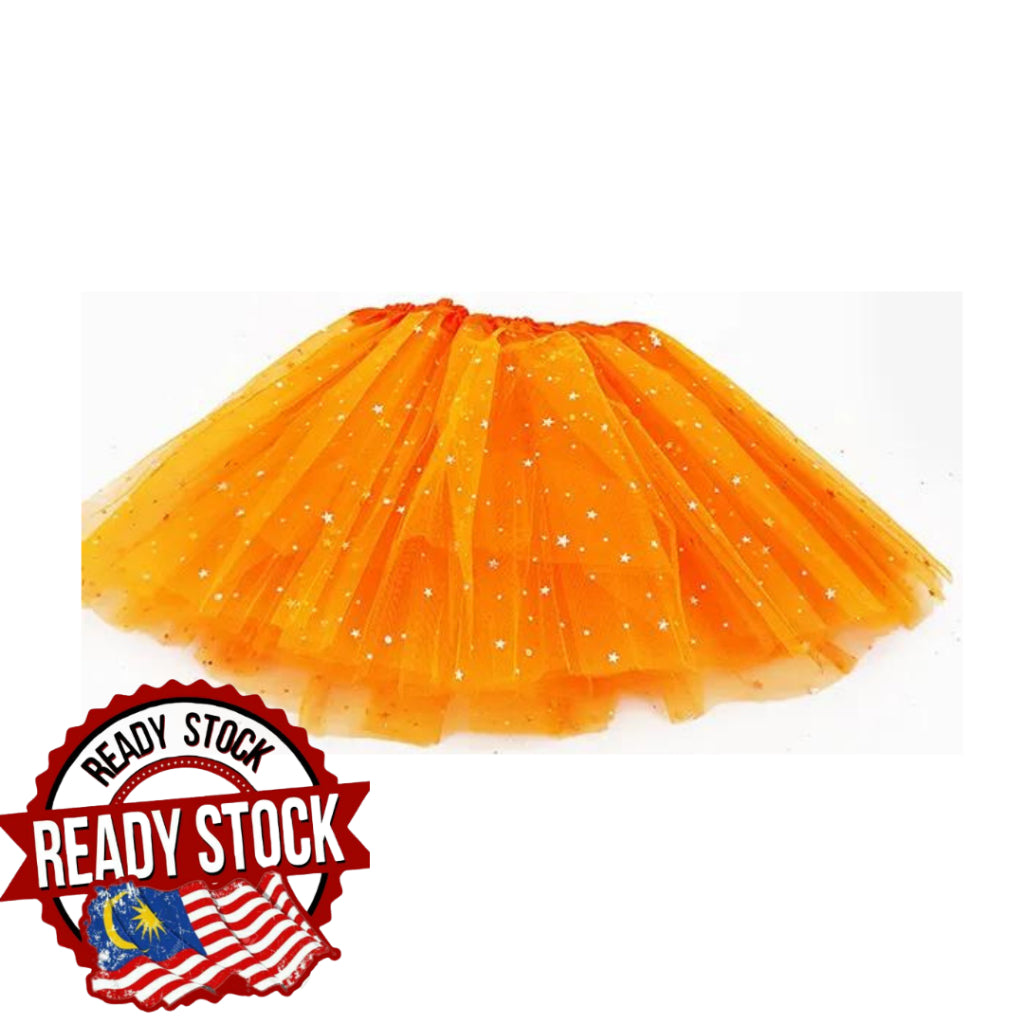 Candy Color Multicolor Skirt Girls Rainbow Tutu Skirt Dance Party Ballet Tulle Tutu Skirt 2-8 Years 3 Layers Princess