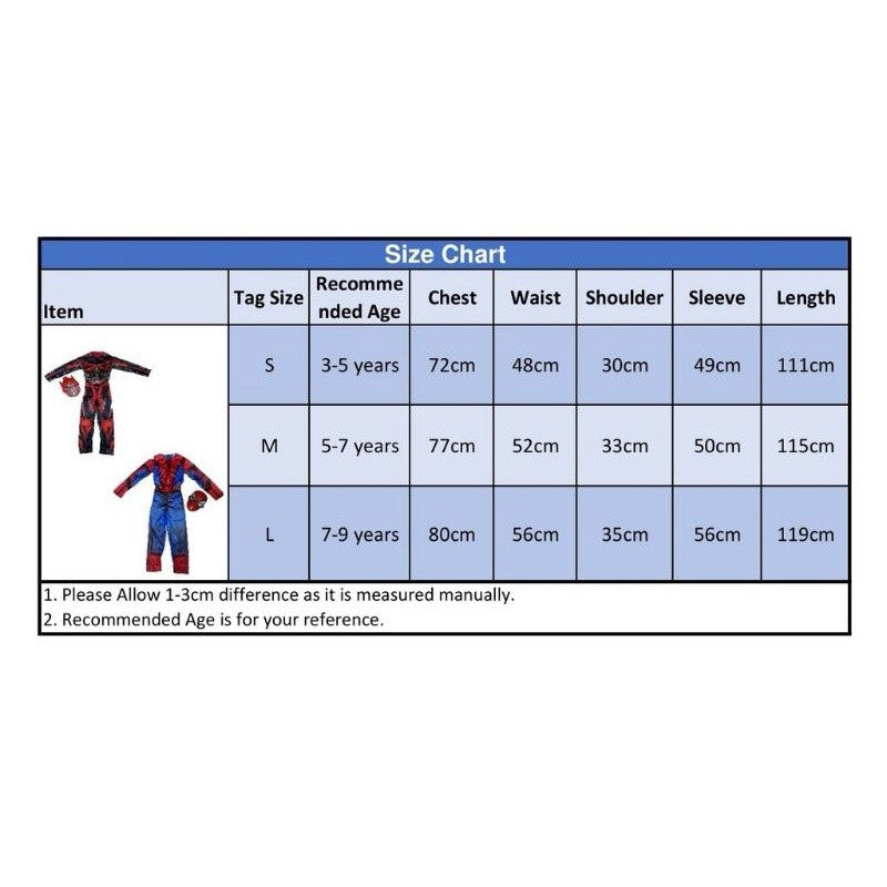 Costume Superhero Big Cutting Various Design [Spiderman, Transformer, Ironman, Captain America]