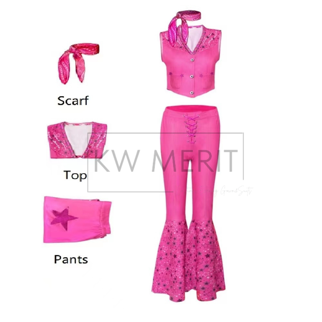Movie Barbie Costume for Kids & Adult Girl and Boy